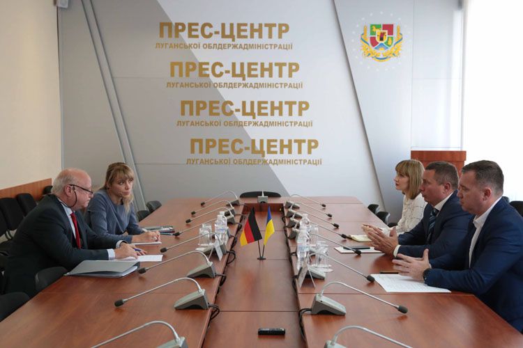 Німеччина зацікавлена, щоб на Луганщину надходили іноземні інвестиції