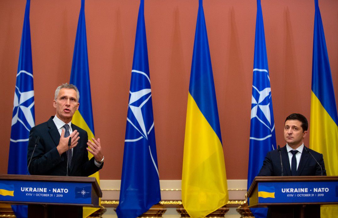 Nato beabsichtigt, Beziehungen zur Ukraine zu erneuern