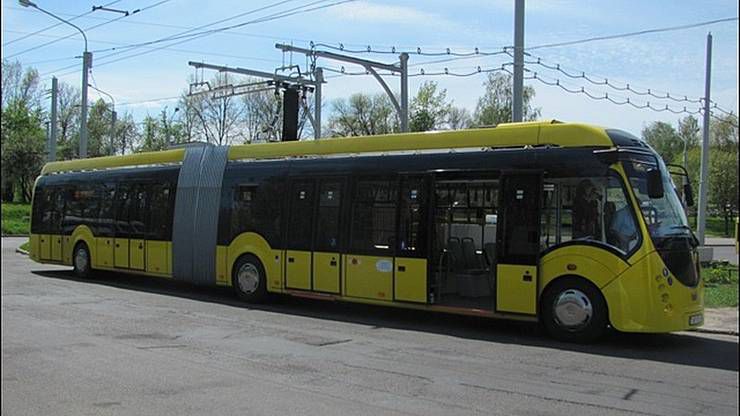 Електробуси вийдуть на маршрут Запоріжжя