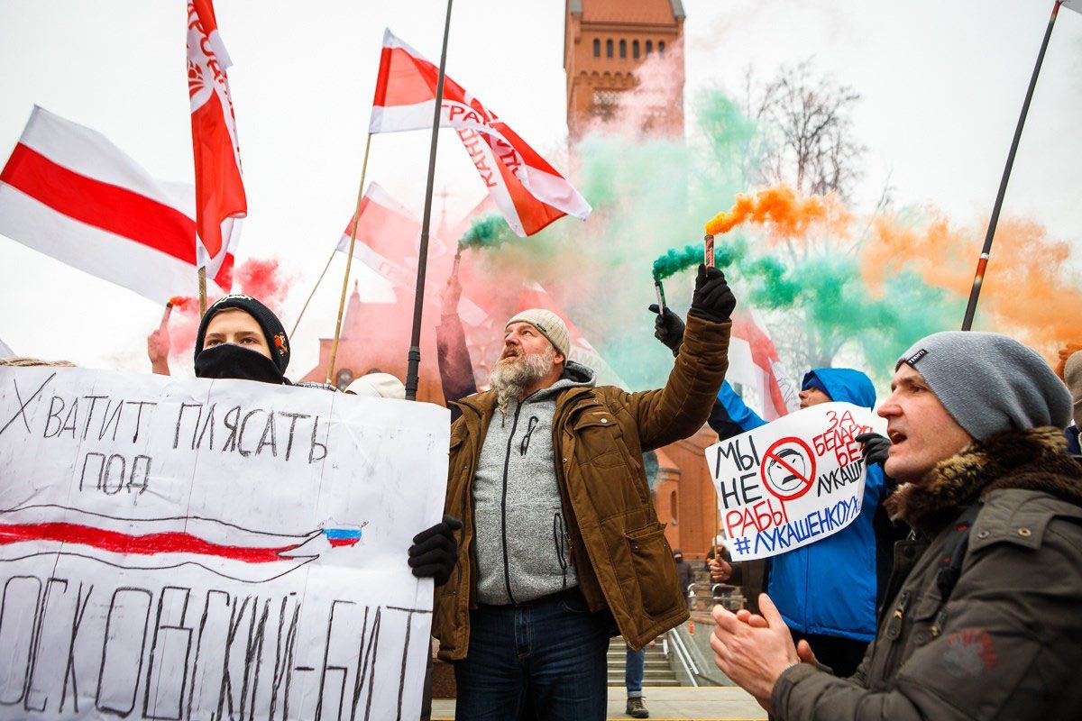 Лише сім відсотків білорусів хочуть приєднання до Кремля