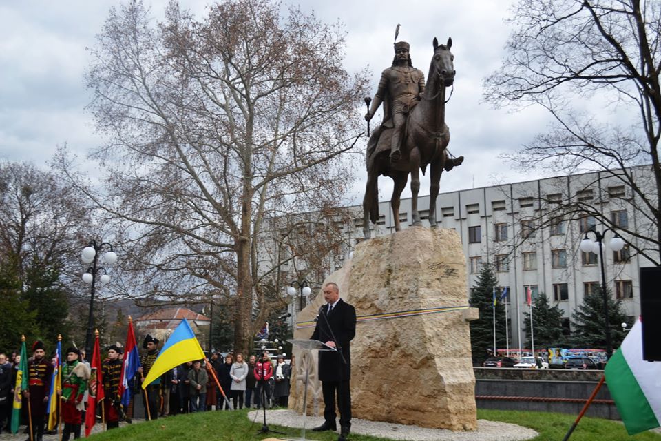 У Берегово відкрито пам’ятник угорцю Ференцу Ракоці ІІ 