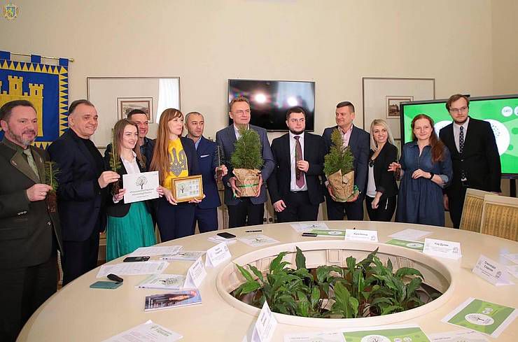 У парку 700-ліття Львова буде відновлено фруктовий сад і озеленено центр міста