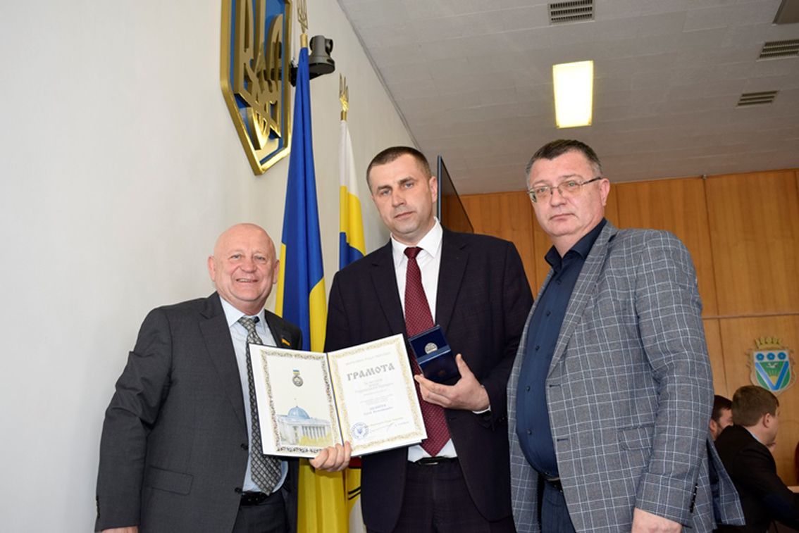 Грамотою Верховної Ради України нагороджено голову Бугринської ОТГ