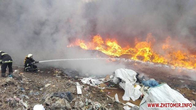 Чому горить сміттєзвалище у Житомирі?