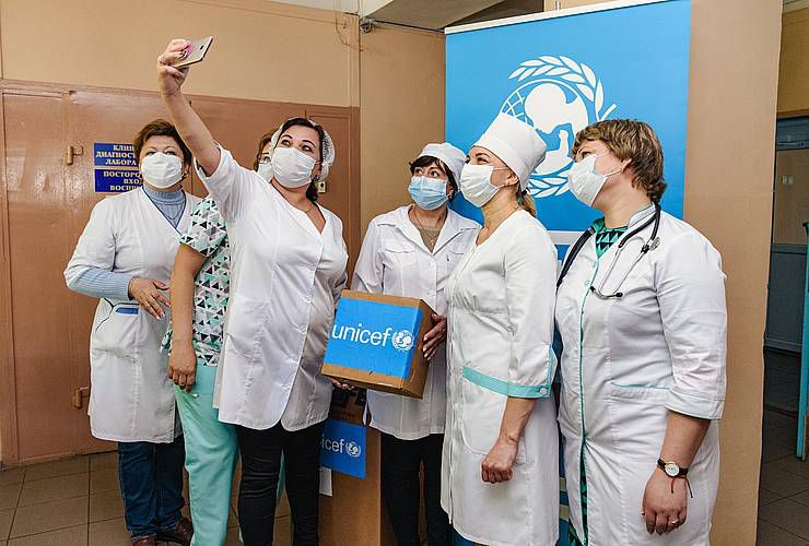 Інфекційна лікарня на Донеччині отримала обладнання від ЮНІСЕФ