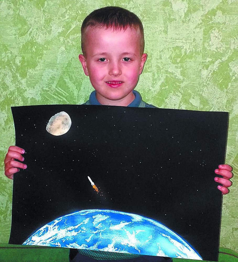 Андрійко «летить» на Місяць