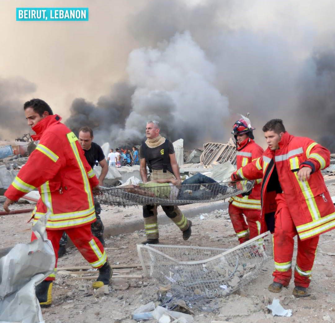 Оголошено причину потужного вибуху в Бейруті