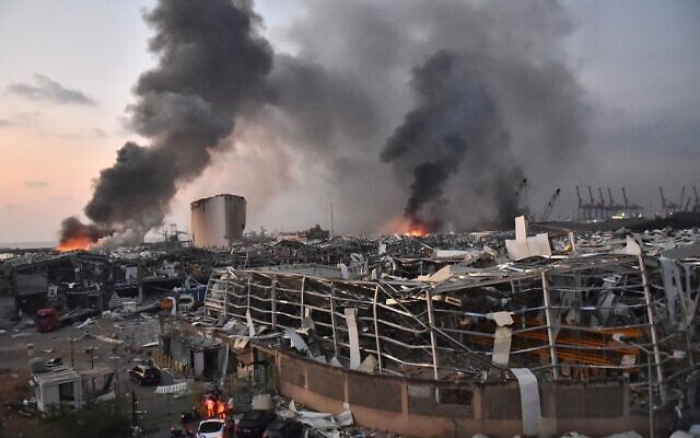 Збитки від вибуху в Бейруті рахують мільярдами доларів