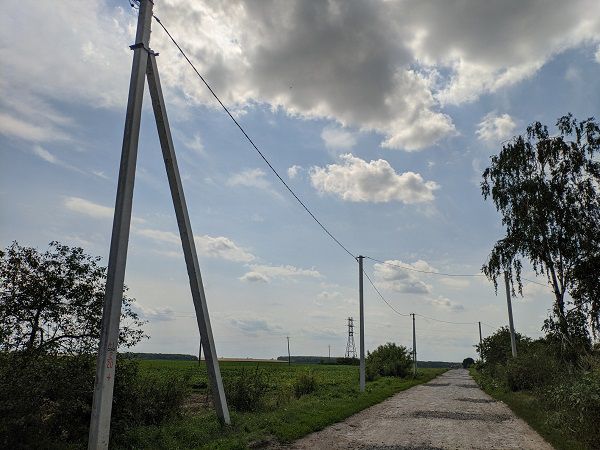У селі Баболоки завершено реконструкцію електромереж
