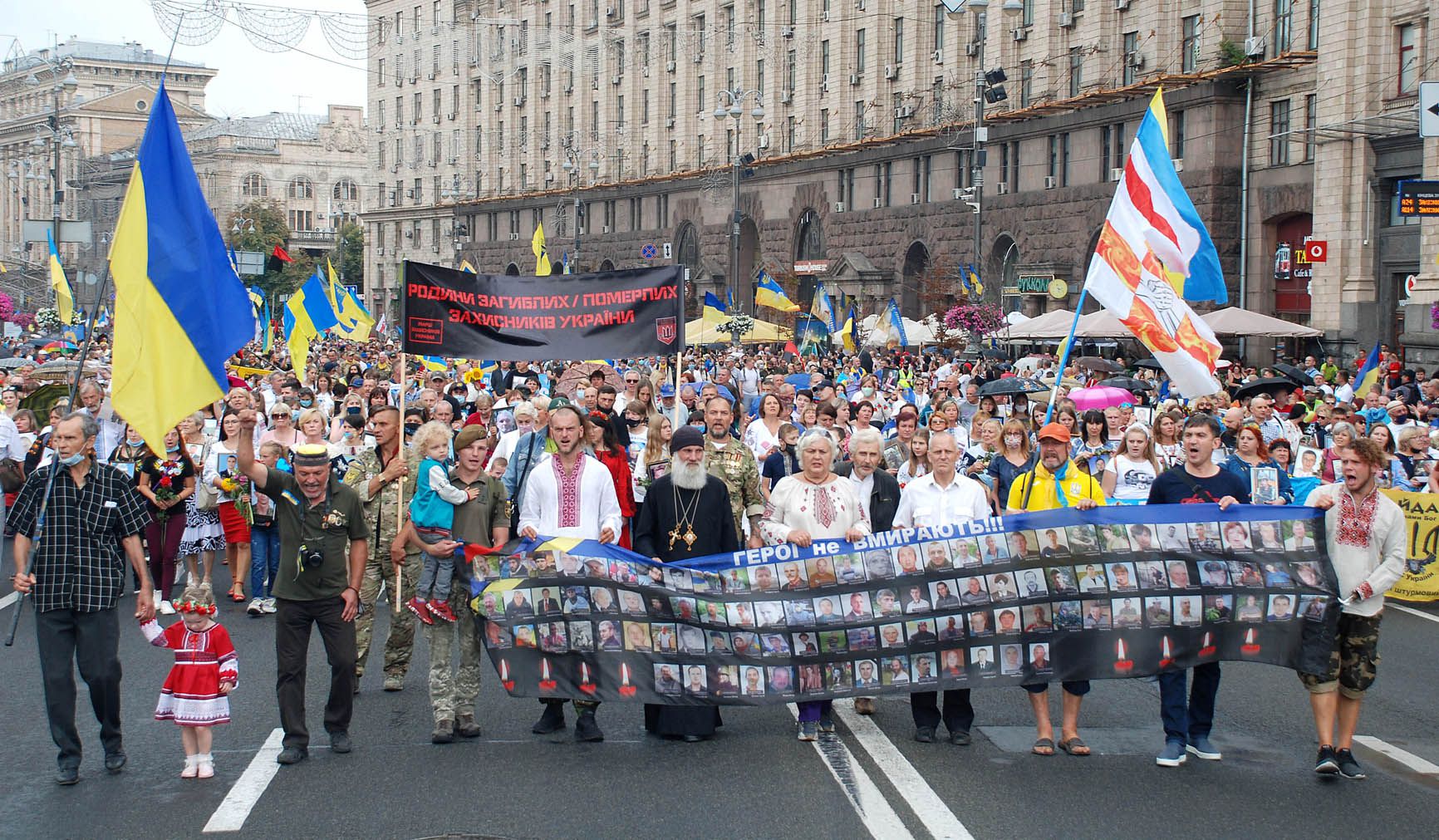 Марш у Києві тривав понад три години