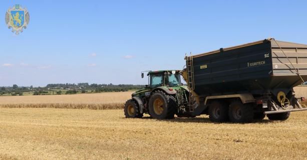 Львівщина: Намолотили понад мільйон тонн зерна