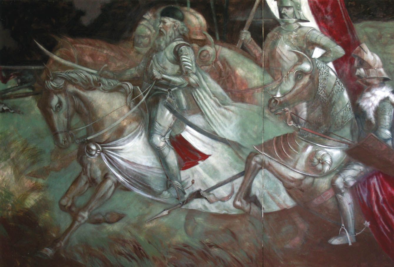 Князь Костянтин Острозький  на московському фронті бився як простий вояк