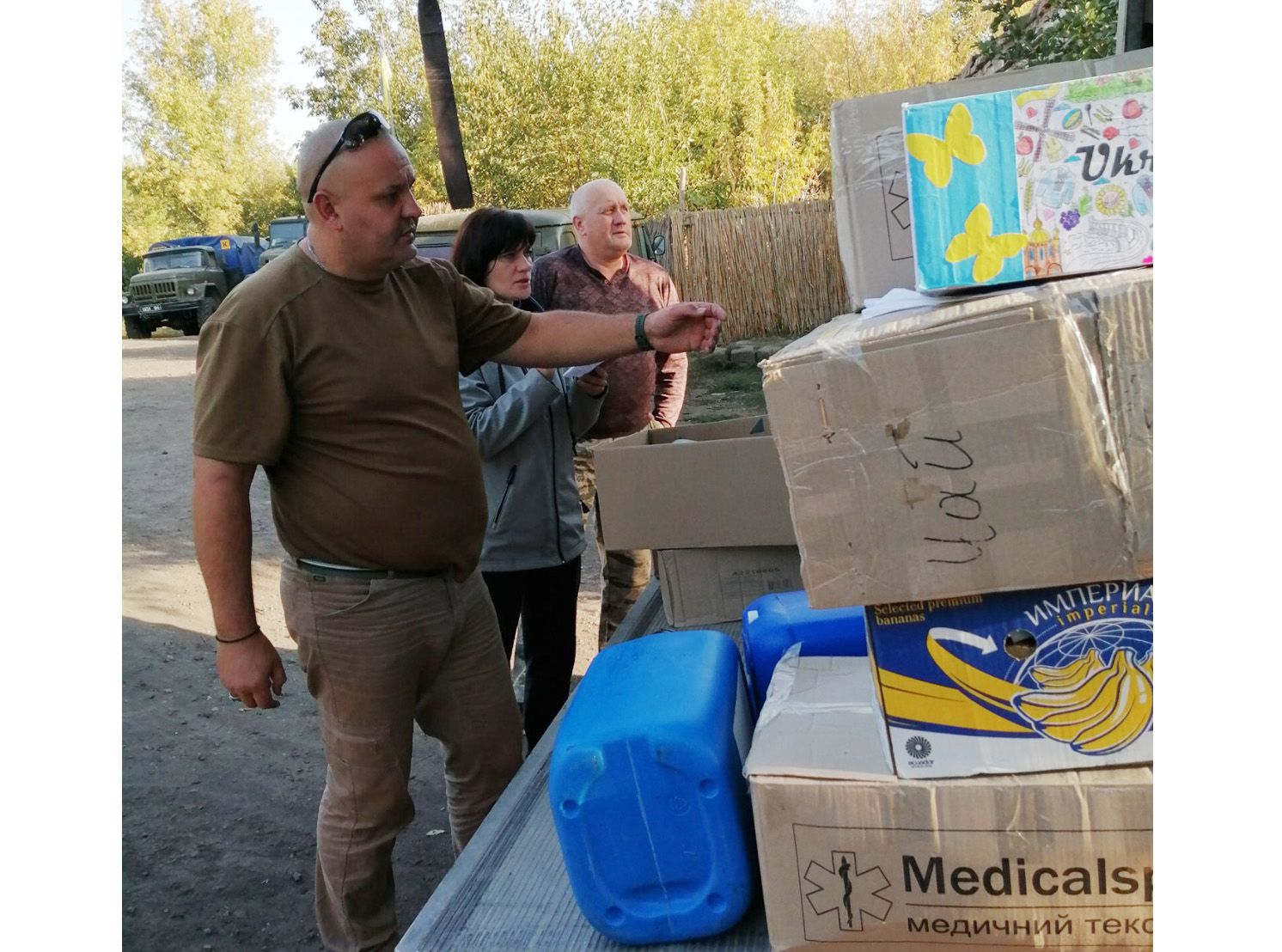 Вінниччина: Гуманітарний вантаж відправили захисникам