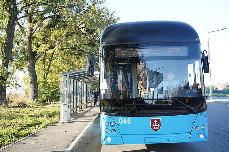 Вінниця: На маршрут вийшов тролейбус на автономному ходу