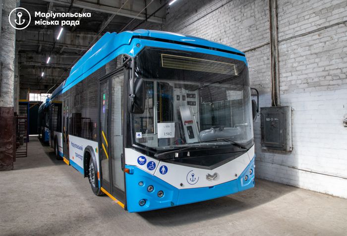 Тролейбуси з автономним ходом готуються виїхати на вулиці Маріуполя