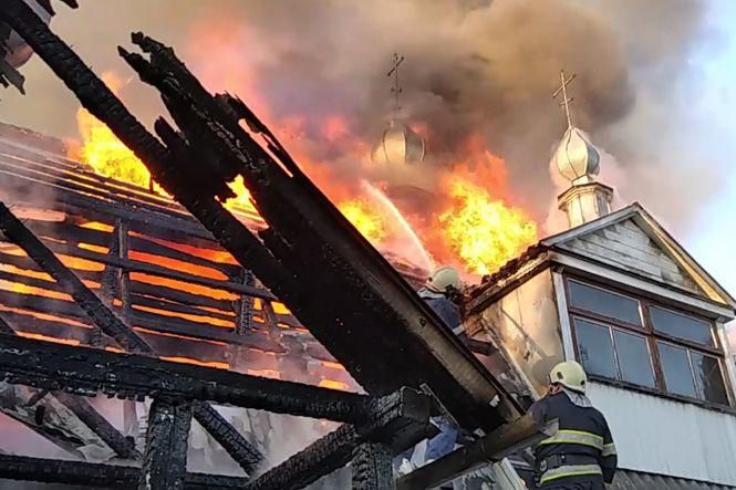 Хмельниччина: Спалахнув  жіночий монастир