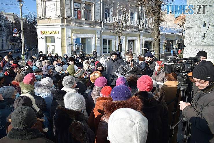 Житомир: Протестний рух не вщухає