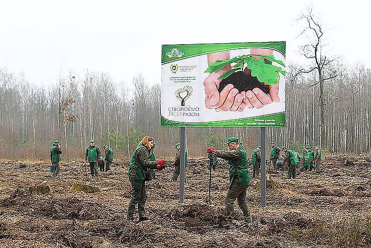 Житомирщина: До кампанії долучилися керівники лісгоспів