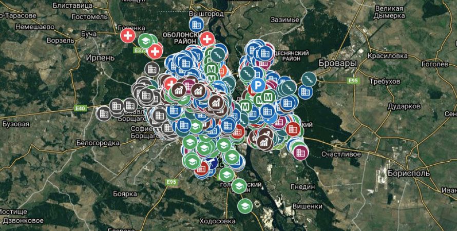 Оновили карту бомбосховищ Києва