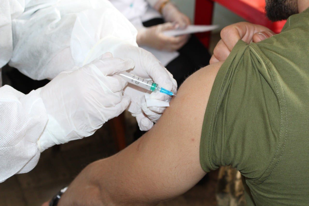 Донеччина: Триває вакцинація військовослужбовців