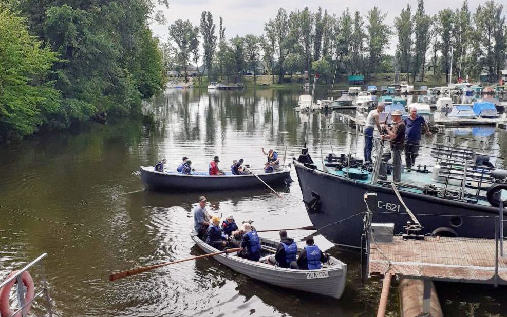 Полтавщина: Дитяча флотилія рушила у похід