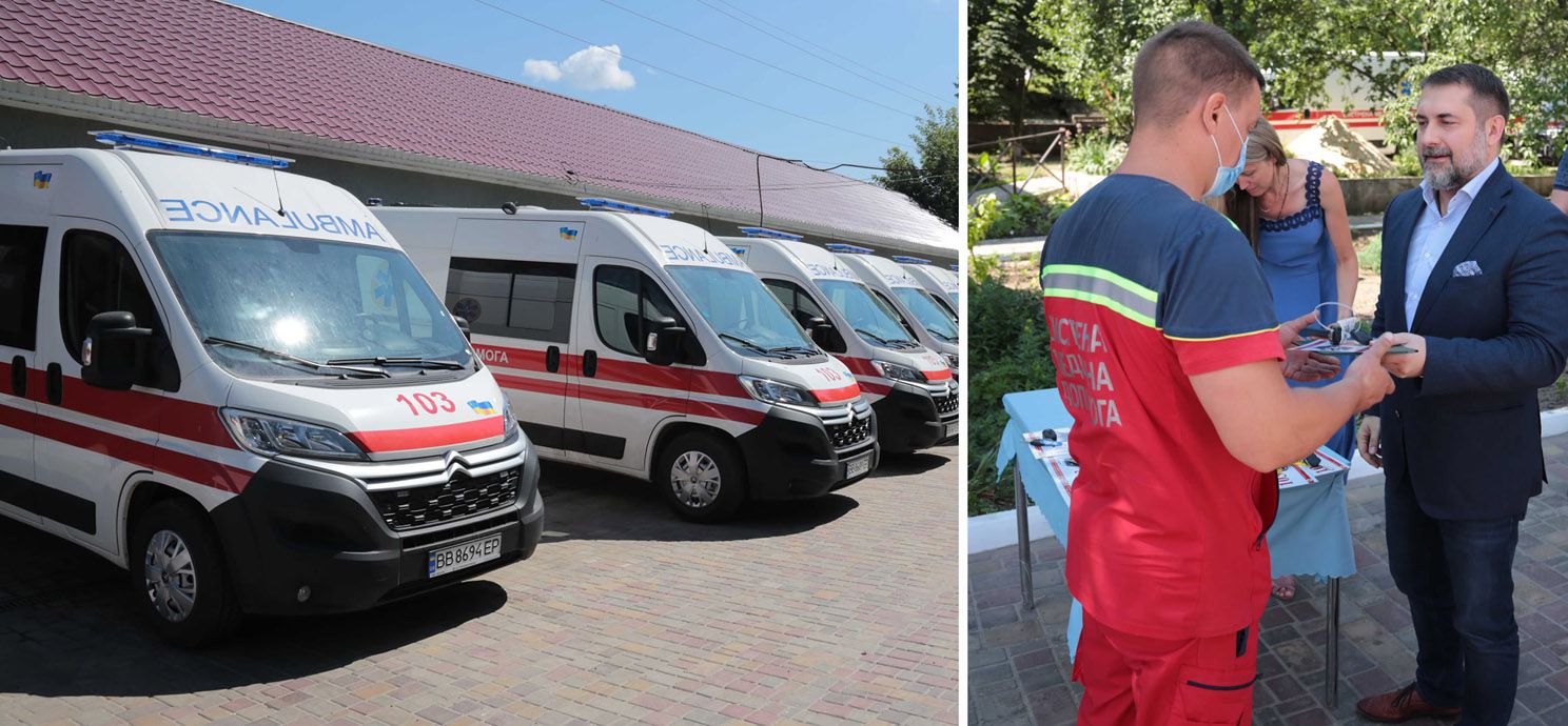 Луганщина: Медичні автівки їздитимуть відремонтованими дорогами