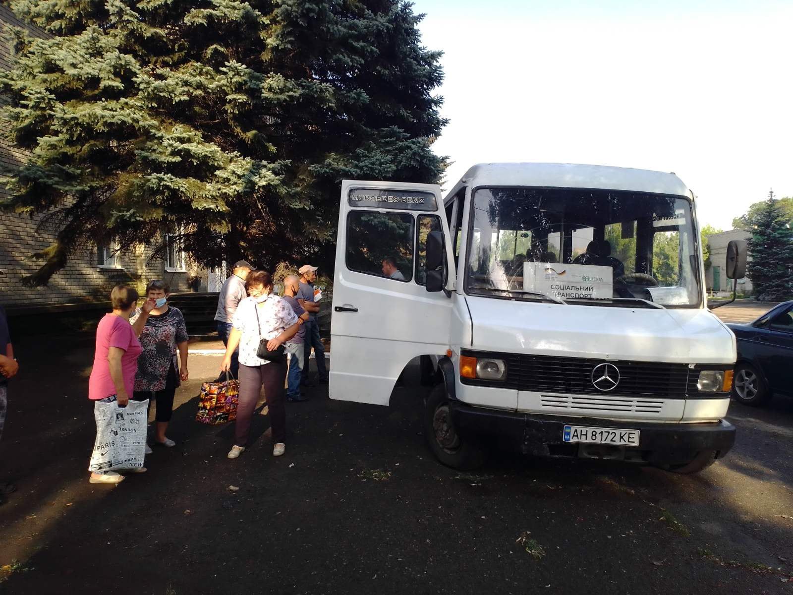 Донеччина: «Соціальний автобус» знову на маршруті