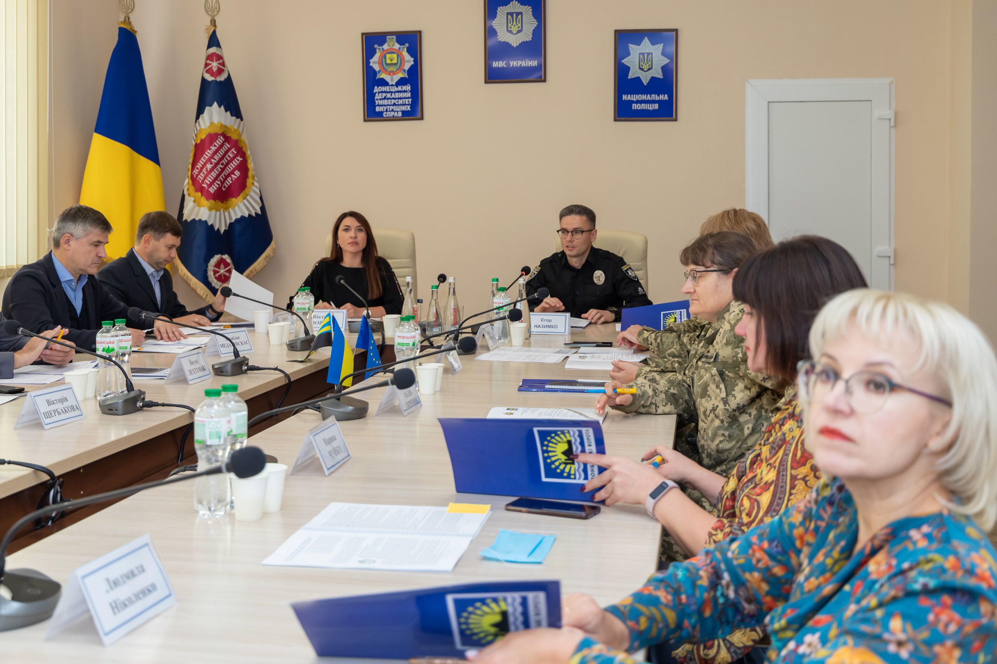 У ДонДУВС обговорили питання взаємодії між громадою, військовими та інституціями правопорядку