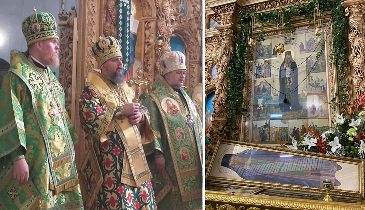 Чернігів: Хрест для храму освятив митрополит