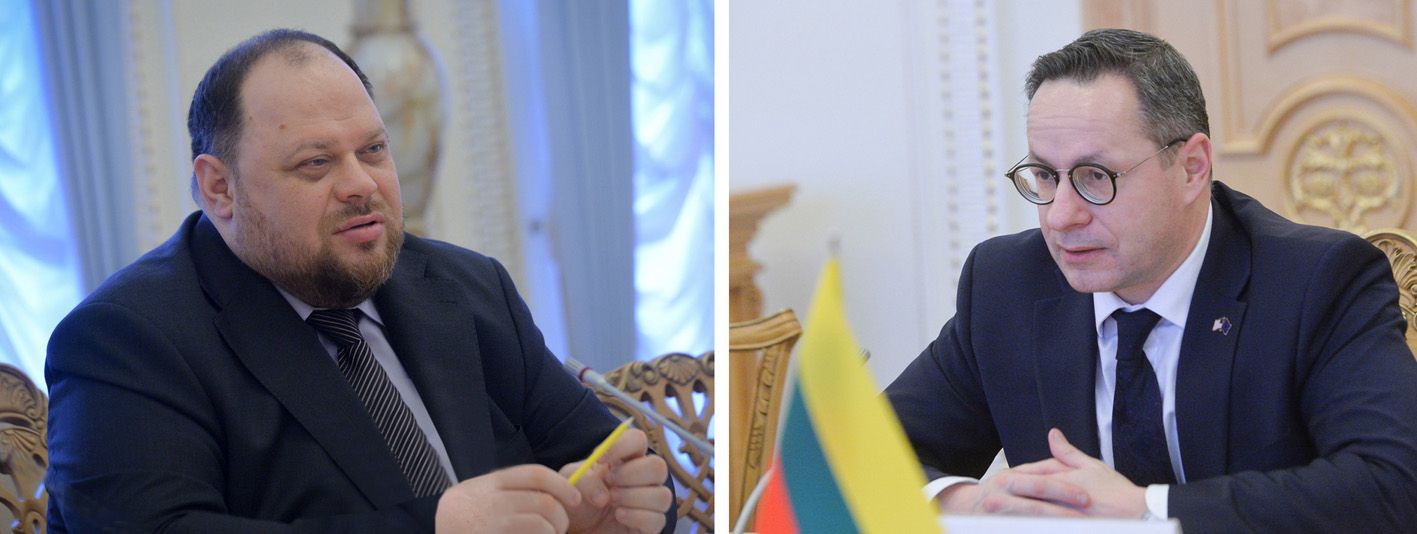 Руслан Стефанчук: «На всіх політичних рівнях Литовської Республіки є одностайна підтримка України»