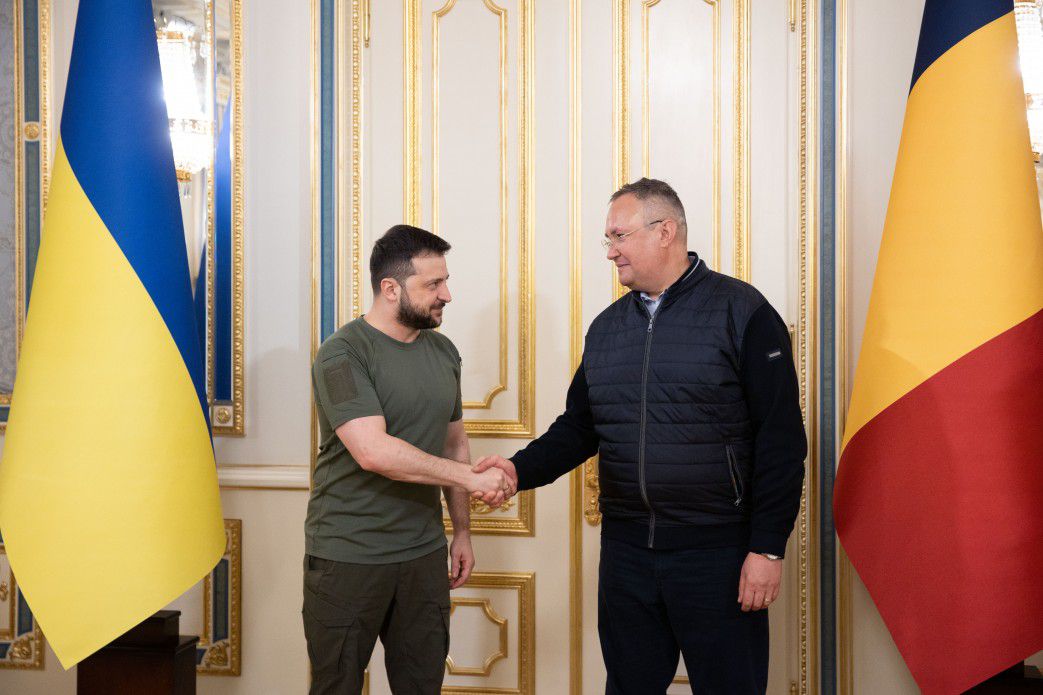 Президент України провів переговори з Прем’єр-міністром Румунії