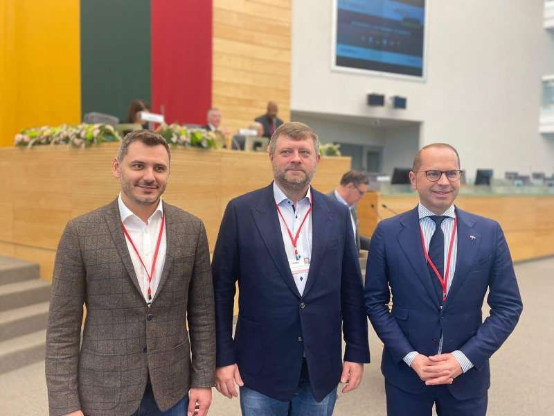 Перший віцеспікер Парламенту Олександр Корнієнко бере участь у Весняній сесії ПА НАТО-2022 у Вільнюсі 
