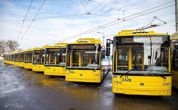 Відновили роботу деякі столичні тролейбусні маршрути
