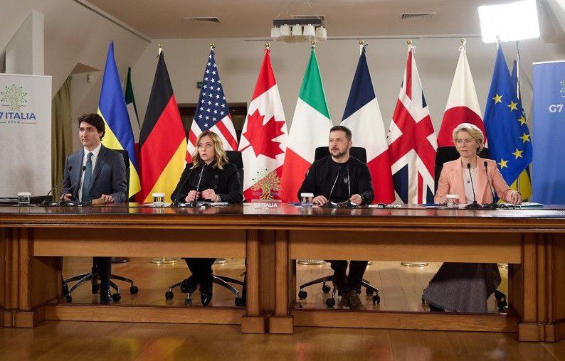Президент України взяв участь у відеоформаті в зустрічі лідерів країн G7