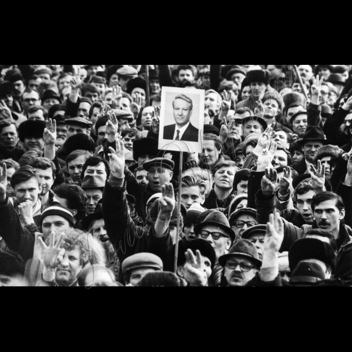 17.03.1991. Мітинг у Києві до Всесоюзного референдуму