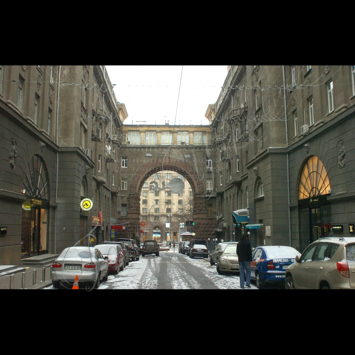 15 грудня 2009 Київ, Хрещатик, Пасаж.