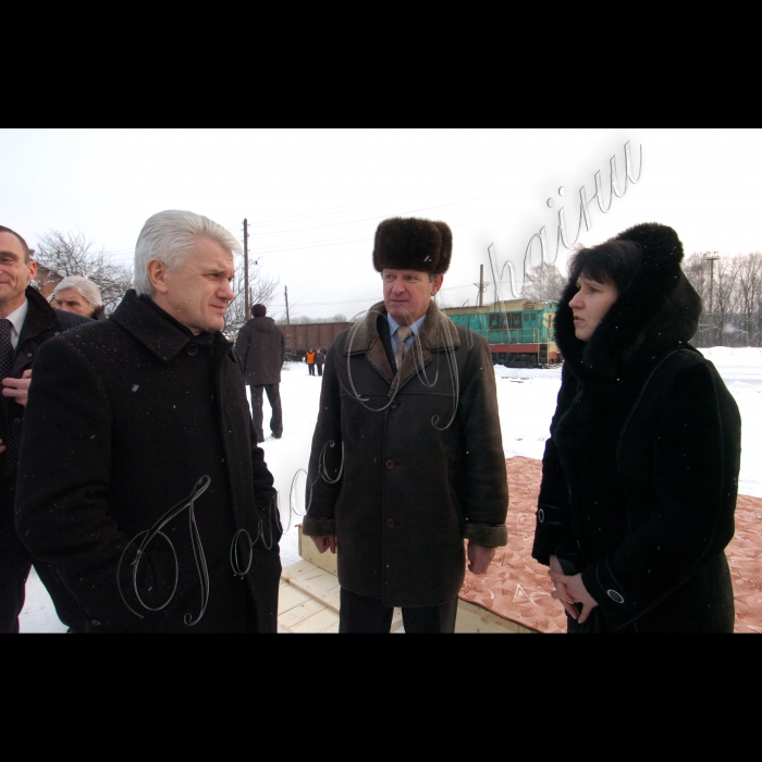 5 січня 2010 Голова Верховної Ради України Володимир Литвин у місті Богуслав Київської області взяв участь у відкритті товарної залізничної станції. 