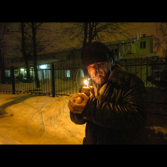 9 січня 2009 Київ, вул. Суздальська. Будинок соціальної допомоги для безхатченків.