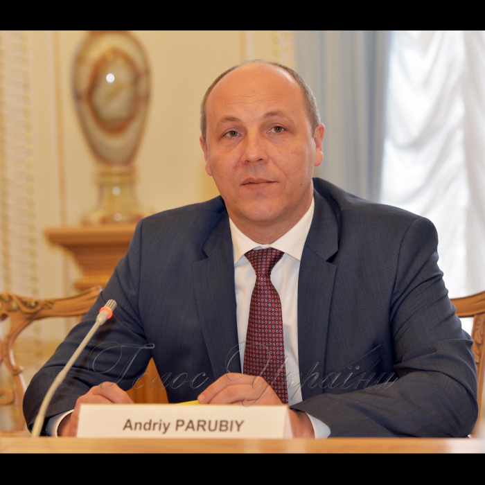 13 квітня 2017 зустріч Голови Верховної Ради України Андрія Парубія з послами країн Балто-Чорноморського регіону.