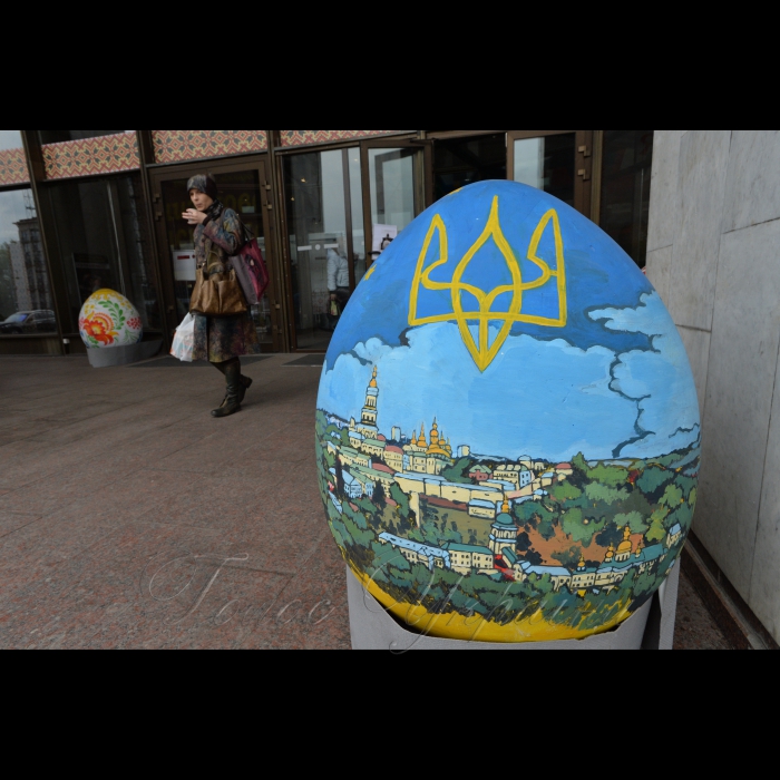 13 квітня 2017 Київ. Великодній ярмарок в Українському домі.