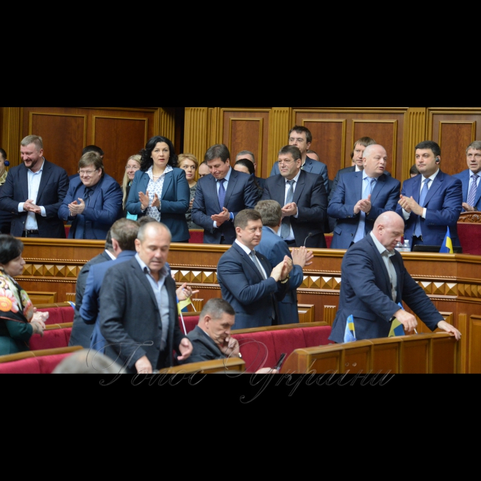 14 квітня 2017 пленарне засідання Верховної Ради України.