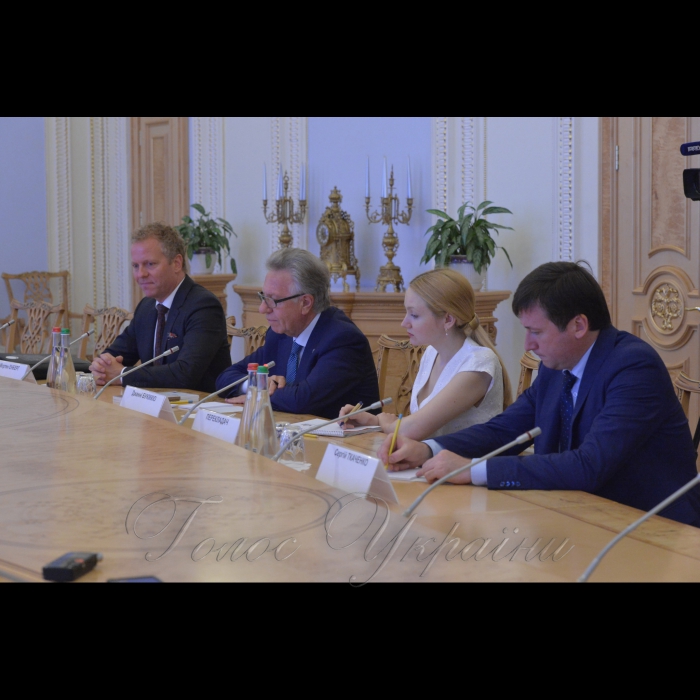 23 червня 2017 зустріч Голови Верховної Ради України Андрія Парубія з Головою Венеціанської комісії Джанні Букіккіо.