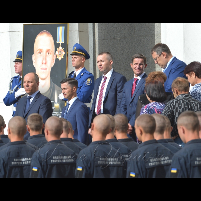 Заходи з нагоди увічнення пам’яті військовослужбовців Національної гвардії України, що віддали свої життя 31 серпня 2015 року під час несення служби, захищаючи Українську Державу.