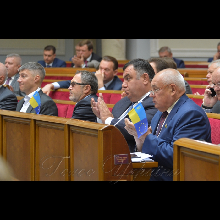 5 вересня 2017 урочисте відкриття сьомої сесії Верховної Ради України VIII скликання.