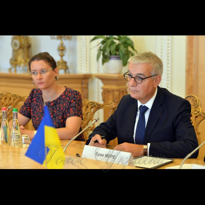 11 вересня 2017 зустріч Першого заступника Голови Верховної Ради України І.В. Геращенко з делегацією Сенату Французької Республіки.