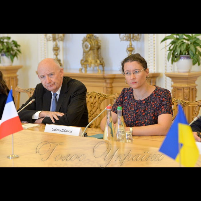 11 вересня 2017 зустріч Першого заступника Голови Верховної Ради України І.В. Геращенко з делегацією Сенату Французької Республіки.