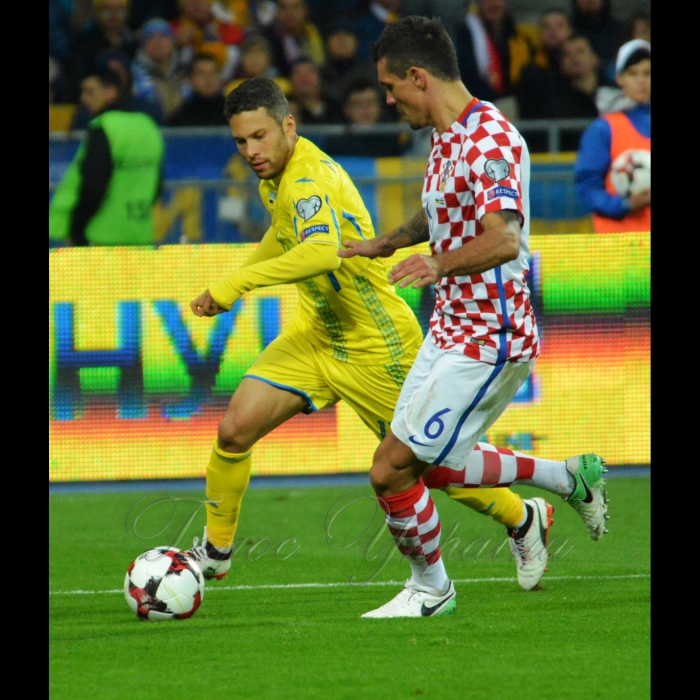 9 жовтня 2017 під час матчу 10-го туру відбіркового циклу чемпіонату світу з футболу 2018 між національною збірною України та командою з Хорватії, що завершився з рахунком 0:2 на користь хорватської збірної, на НСК 