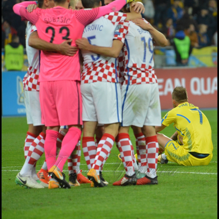 9 жовтня 2017 під час матчу 10-го туру відбіркового циклу чемпіонату світу з футболу 2018 між національною збірною України та командою з Хорватії, що завершився з рахунком 0:2 на користь хорватської збірної, на НСК 