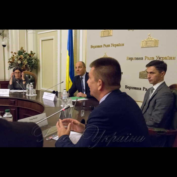 11 жовтня 2017 Голова Верховної Ради України Андрій Парубій взяв участь у Презентації портфелю програм та напрямків діяльності Агентства США з Міжнародного Розвитку (USAID).