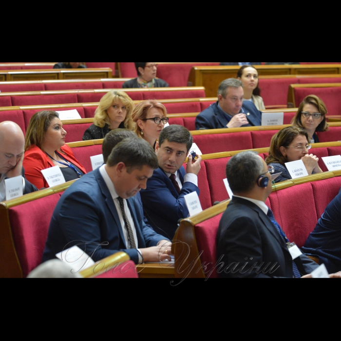 У Верховній Раді проходить пленарне засідання VI сесії Парламентської асамблеї ЄВРОНЕСТю Корчик, Лубінець  